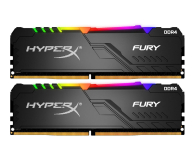 HYPERX DDR4 Fury RGB 16GB/2666 (2*8GB) CL16 HX426C16FB3AK2/16 - 507848 - zdjęcie 1